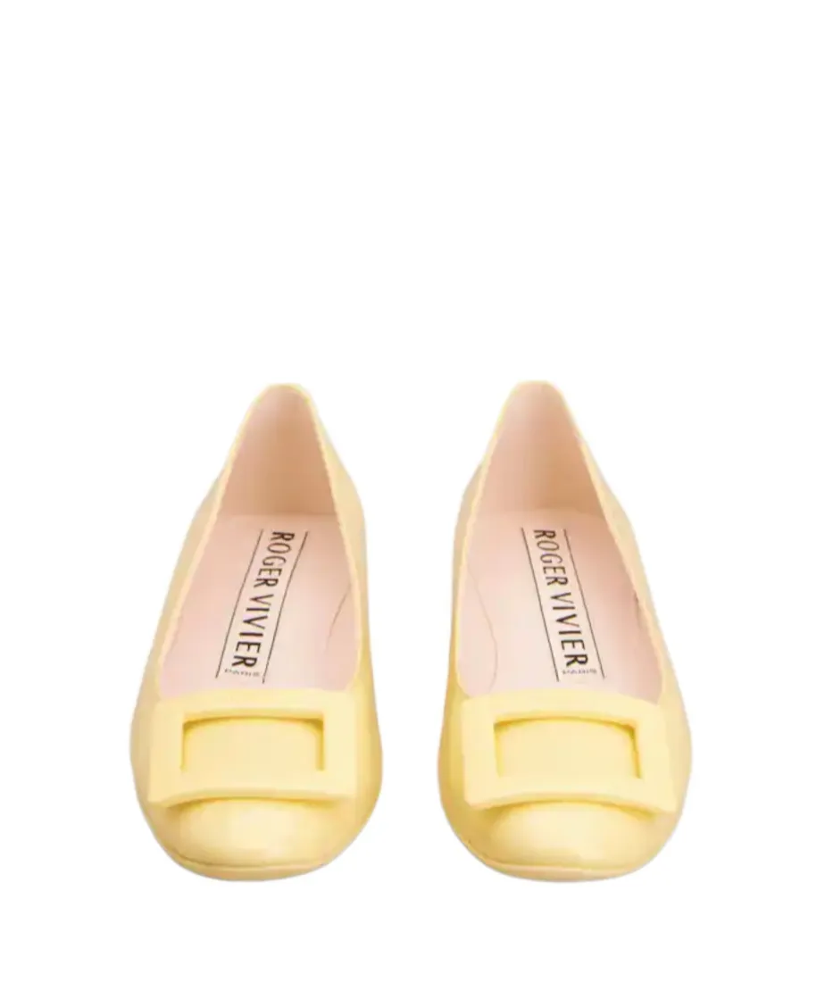 Roger Vivier Logo Embossed Flat Shoes