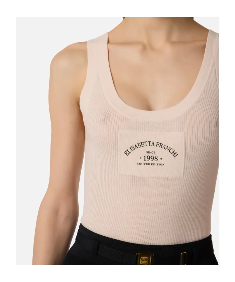Logo Knitted Vest