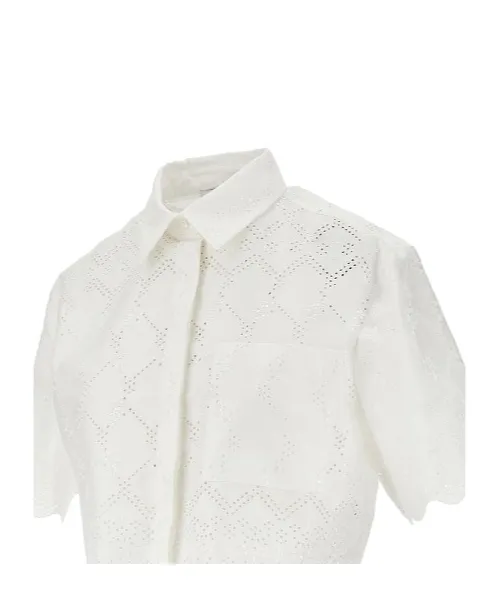 Button-Fastening Shirt