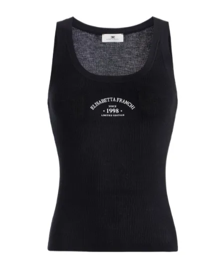 Knit Top With Logo