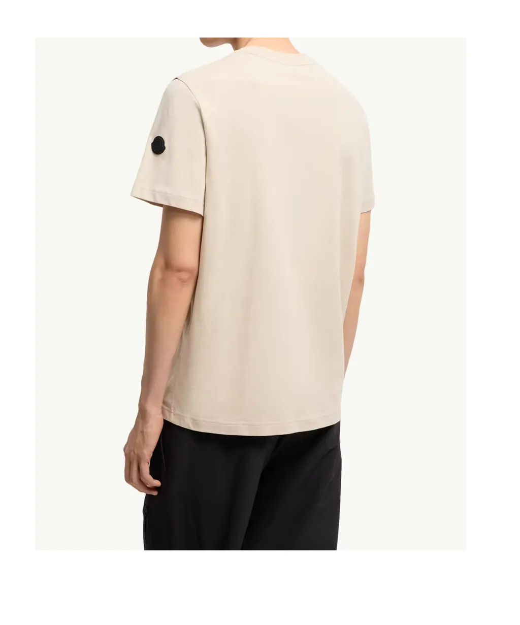Moncler Logo Patch Crewneck T-Shirt