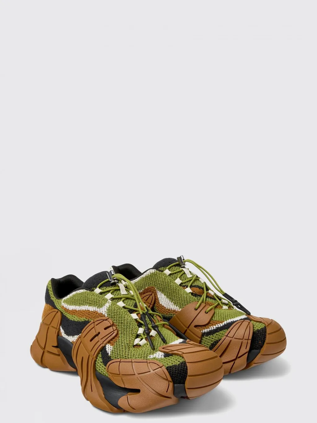Tormenta Knitted Panelled Sneakers