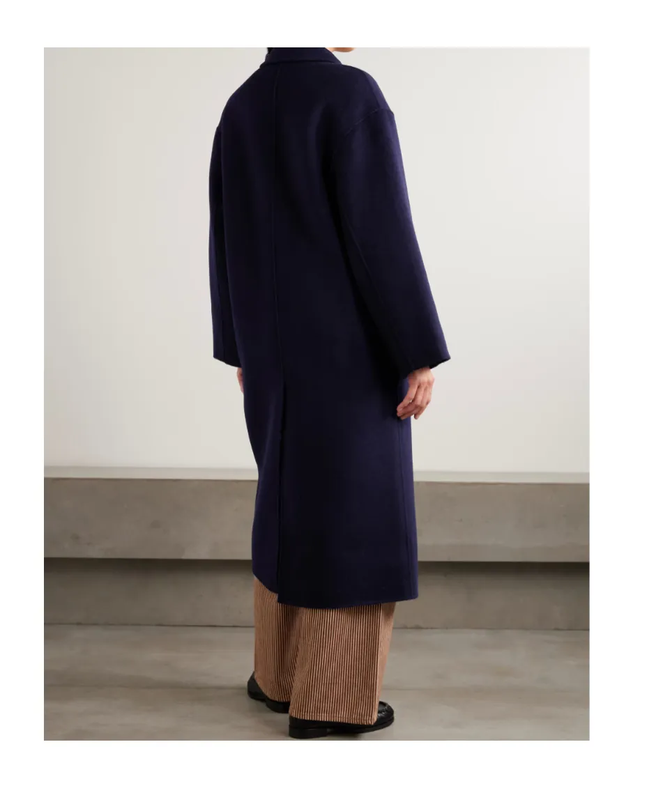 Borneo Double-Breasted Wool And Cashmere-Blend Coat