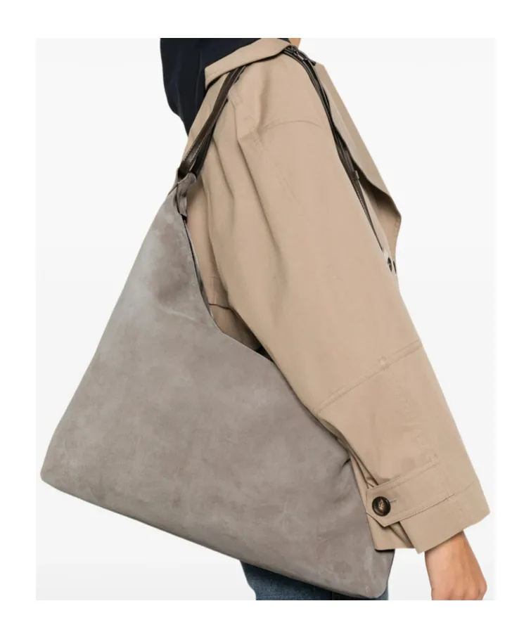 Suede Shoulder Bag