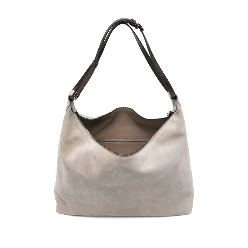 Suede Shoulder Bag