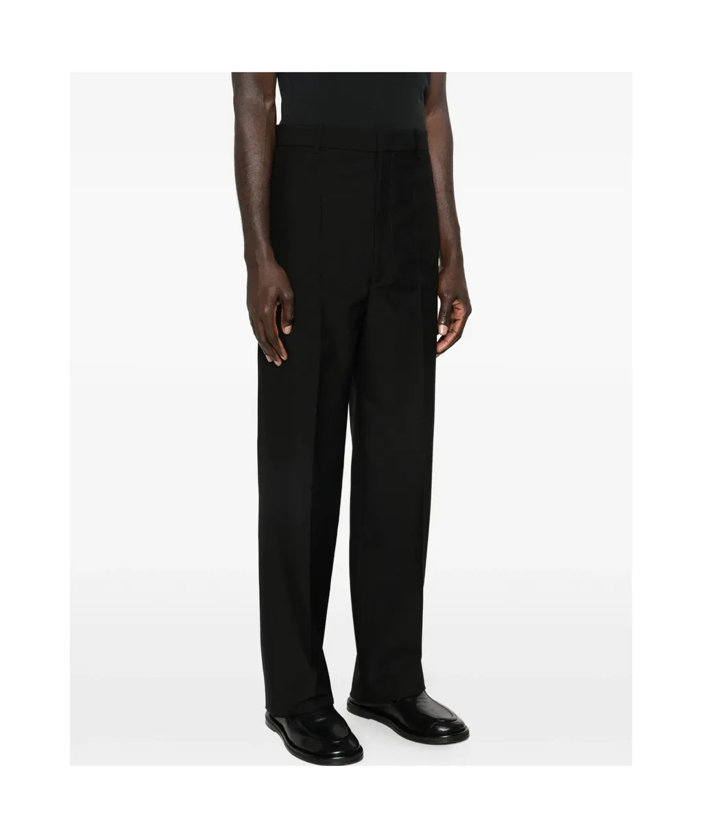 Casual Trousers With Belt Loops
