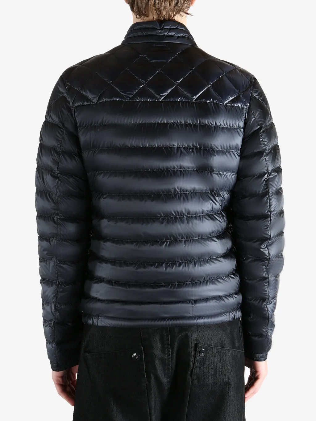 Moncler Benamou Logo Patch Zipped Jacket