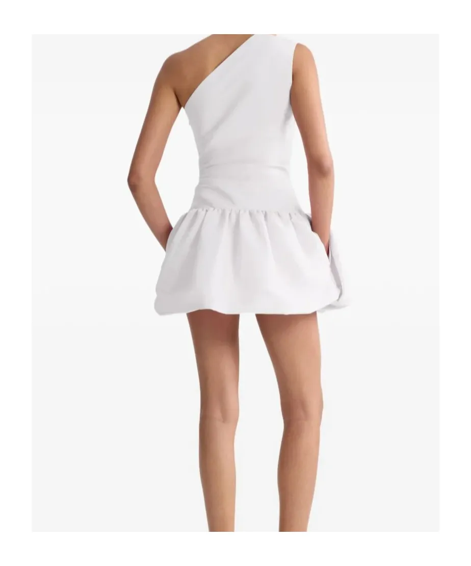 One-Shoulder Bloomer Mini Dress