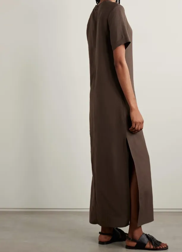 Round Neck Short Sleeve Dress