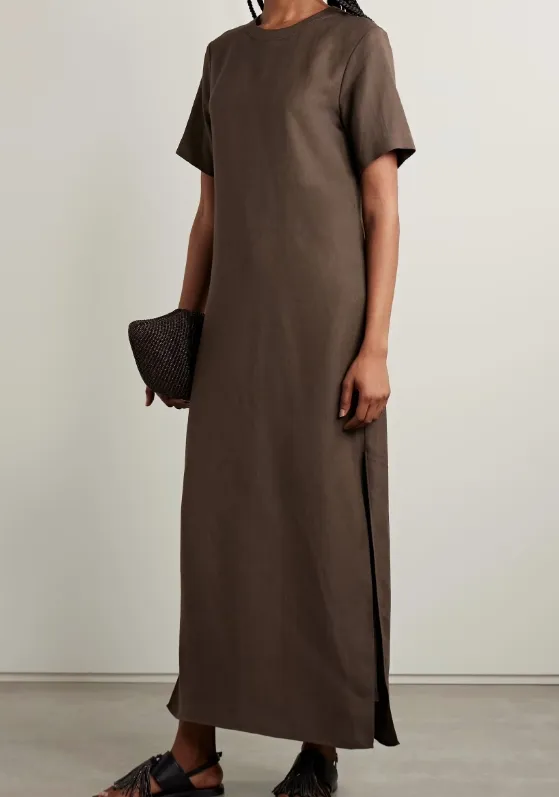Round Neck Short Sleeve Dress