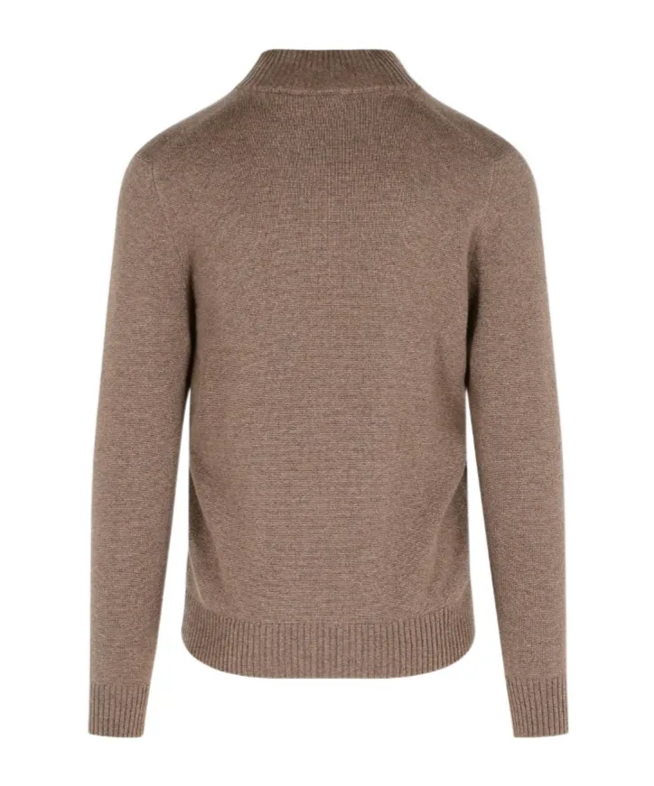 Gran Sasso Half-Zip Knitted Jumper