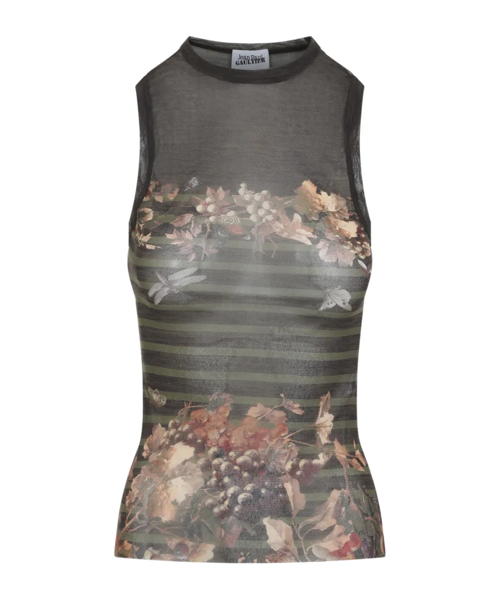 Mesh Tank Top MariniÈRe Grape