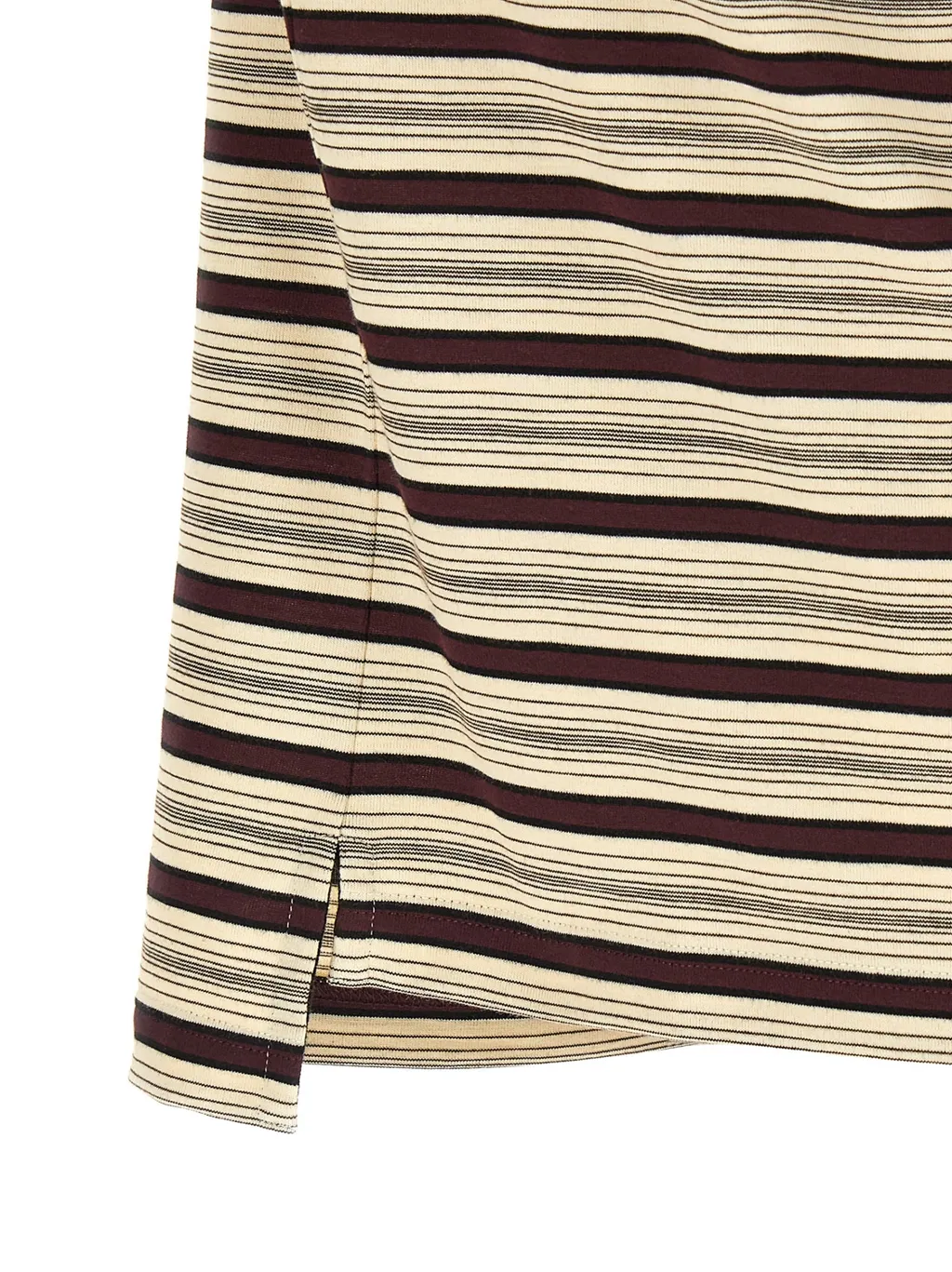 Striped Short-Sleeve Polo Shirt
