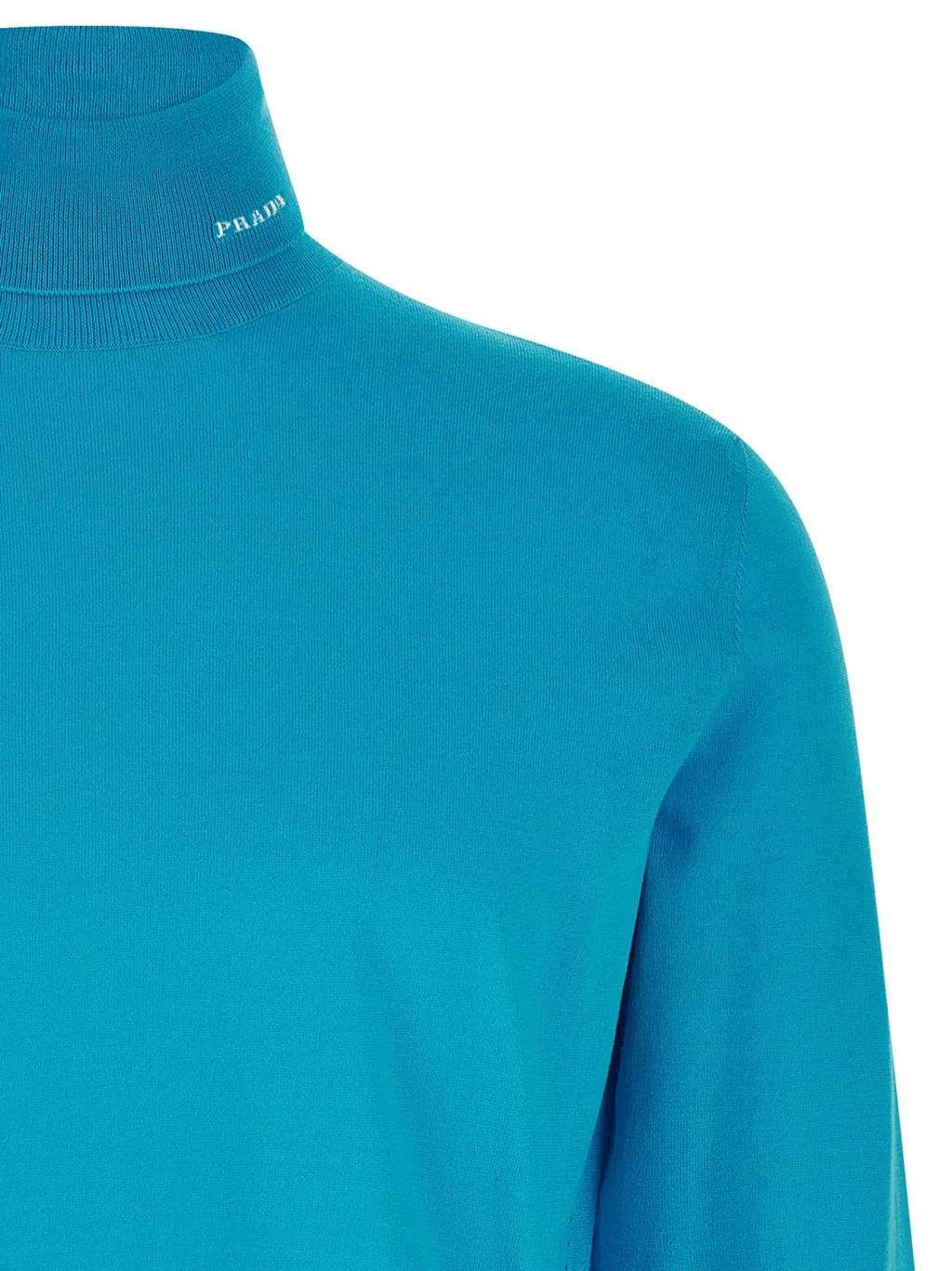 Logo-Embroidered Turtleneck Sweater