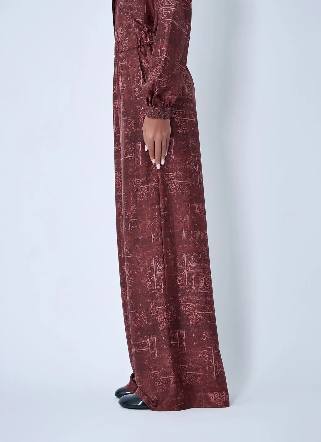 Casual Pants With Elastic Waistband