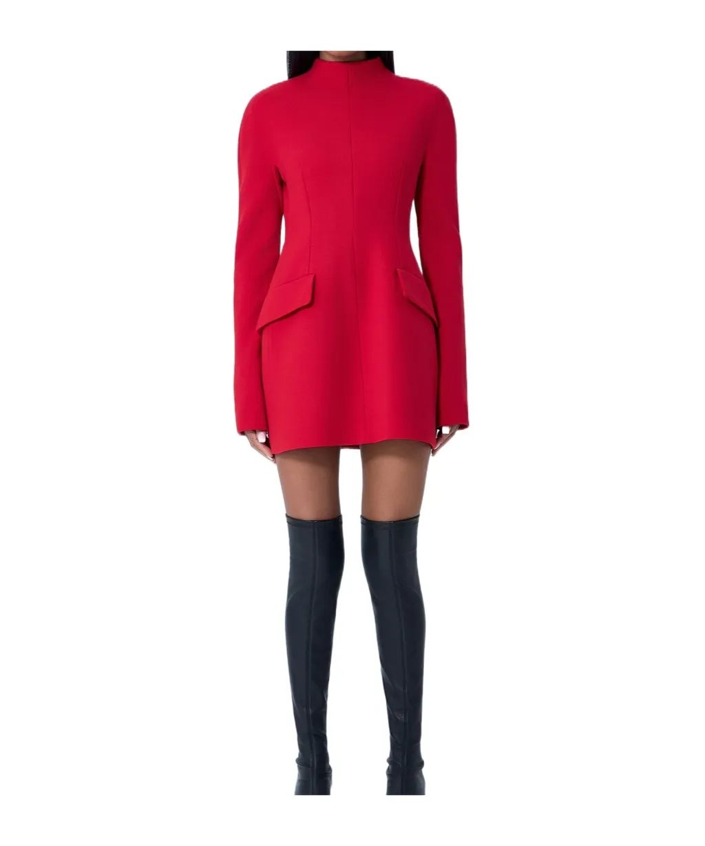 Wool-Blend Dress