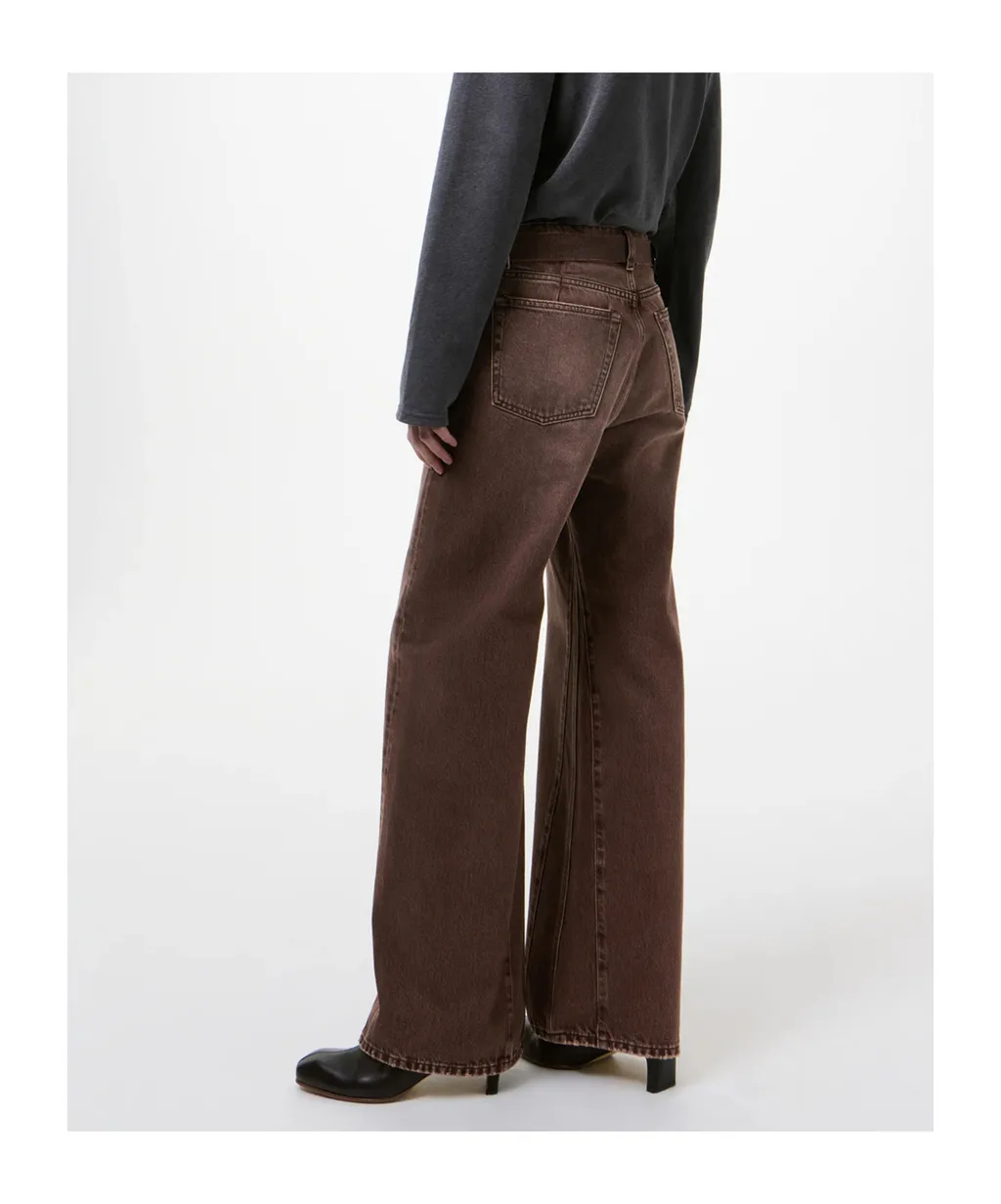 Straight-Leg Treble Cut Jeans