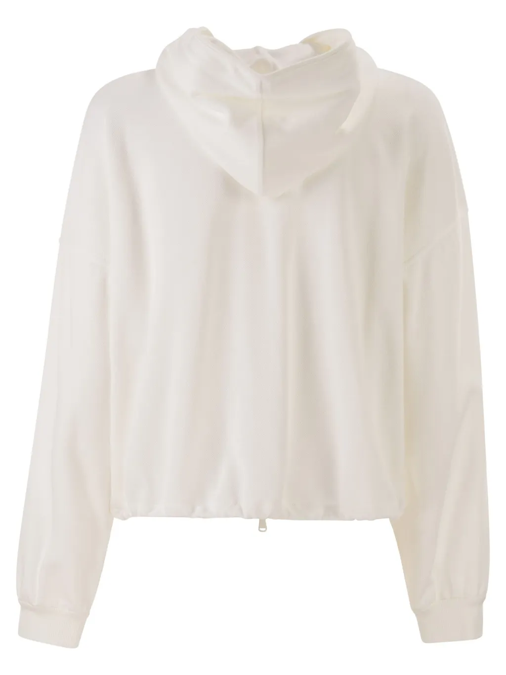 Brunello Cucinelli Logo Patch Hoodie