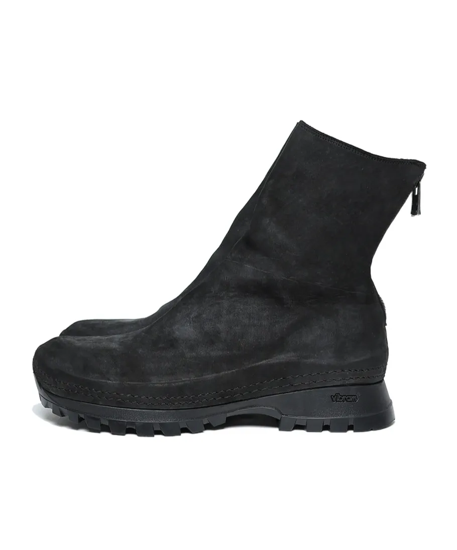Back Zipper Ankle Boots
