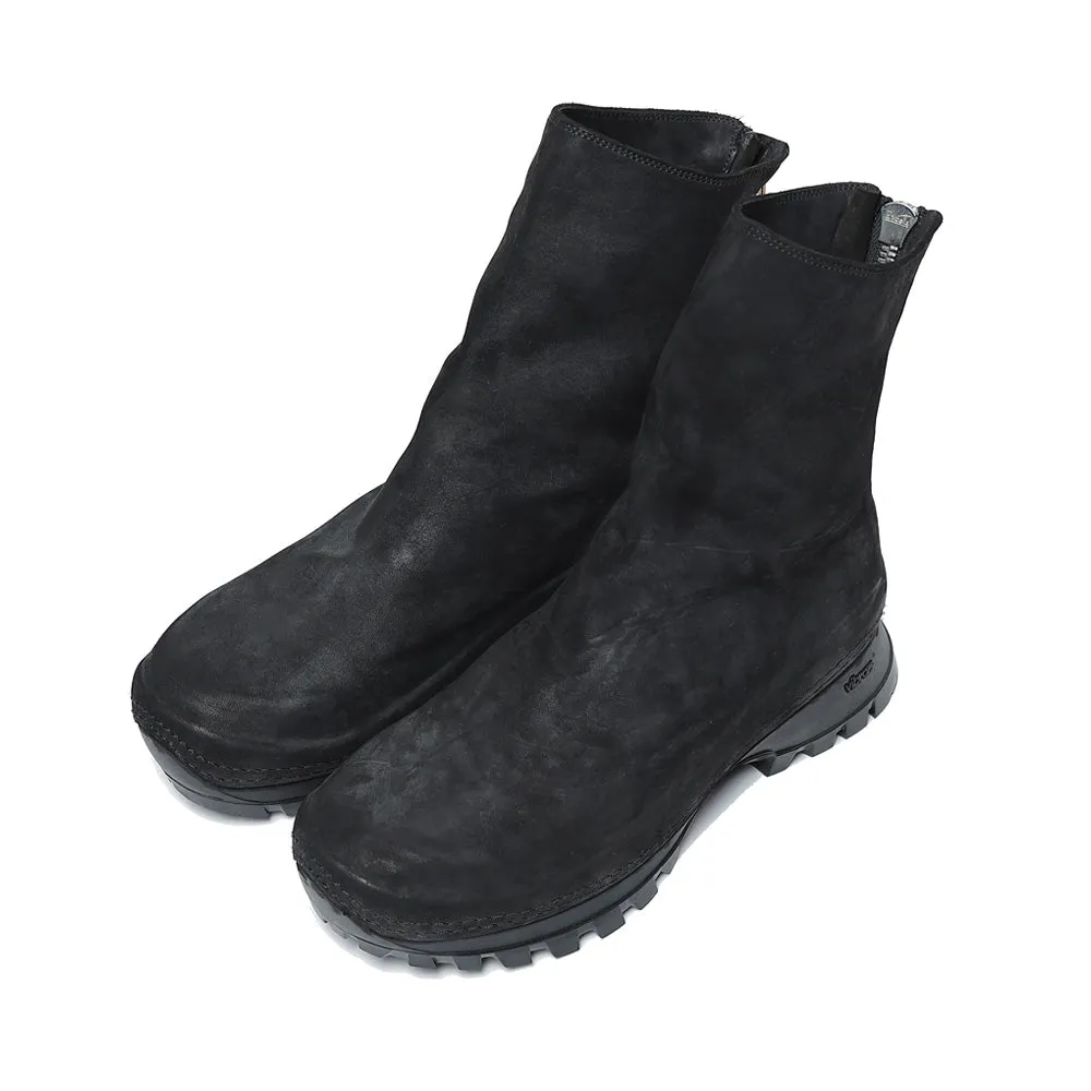 Back Zipper Ankle Boots