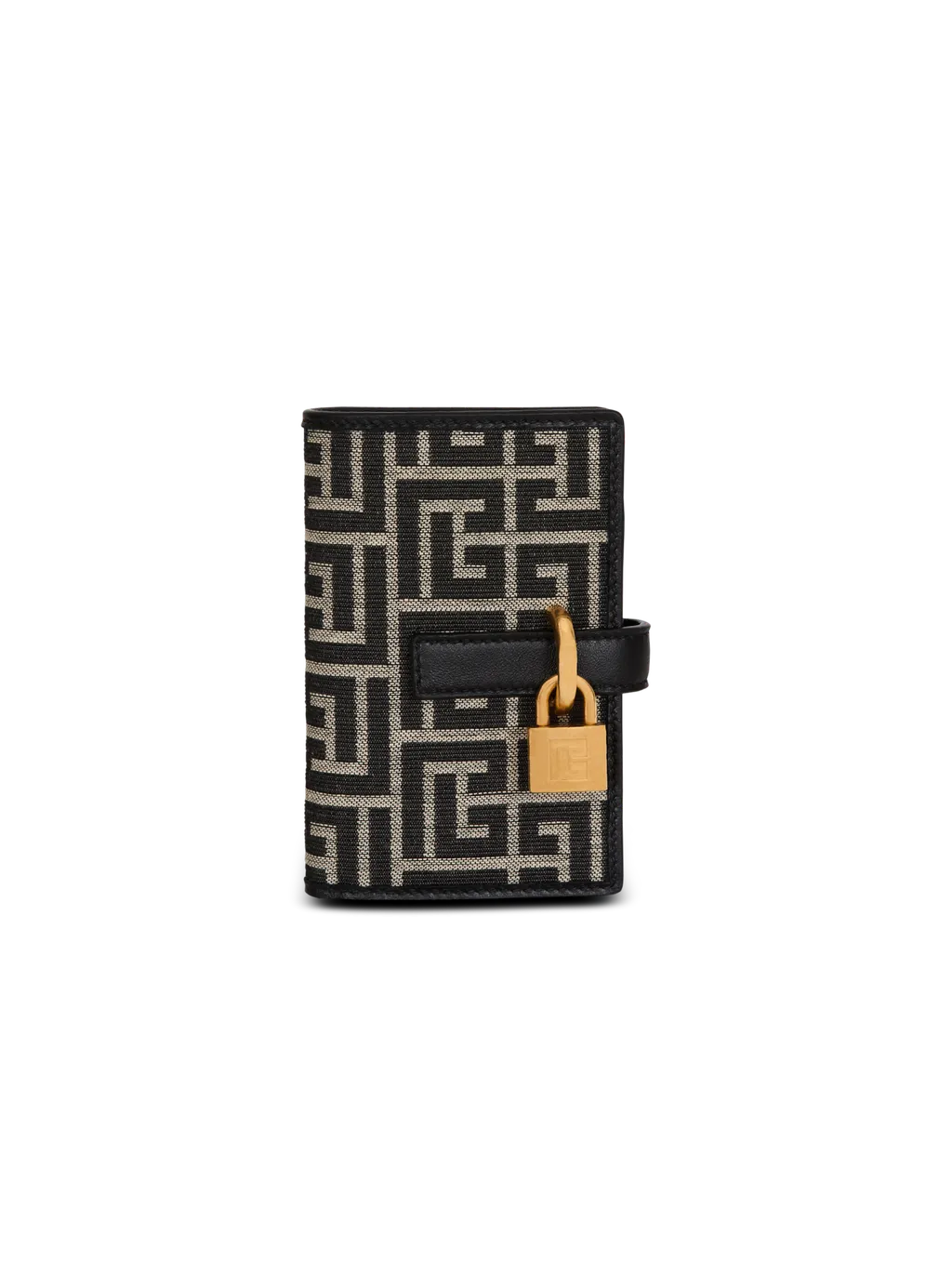 Balmain Pulse Holder Monogram Jacquard Card Holder