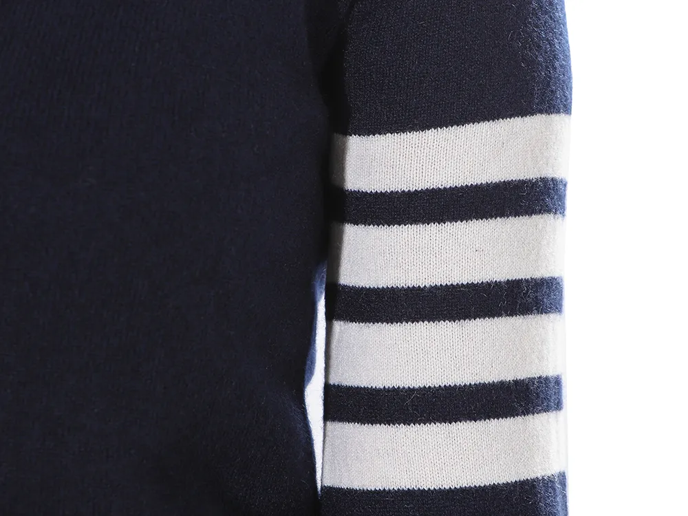 Thom Browne 4-Bar V-Neck Cardigan