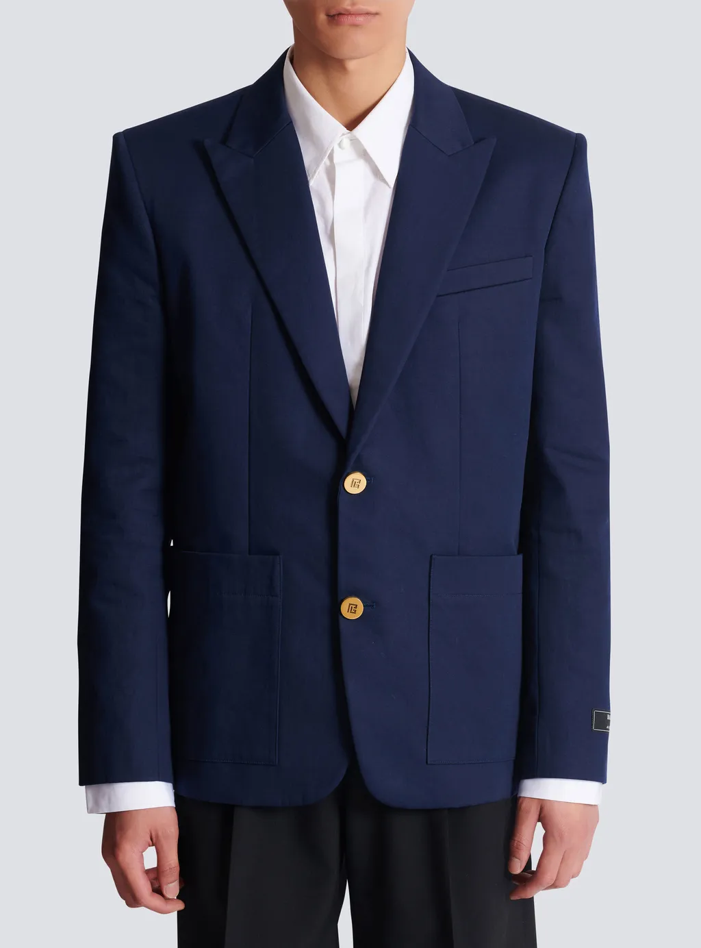 Balmain Twill 2-Buttons Jacket