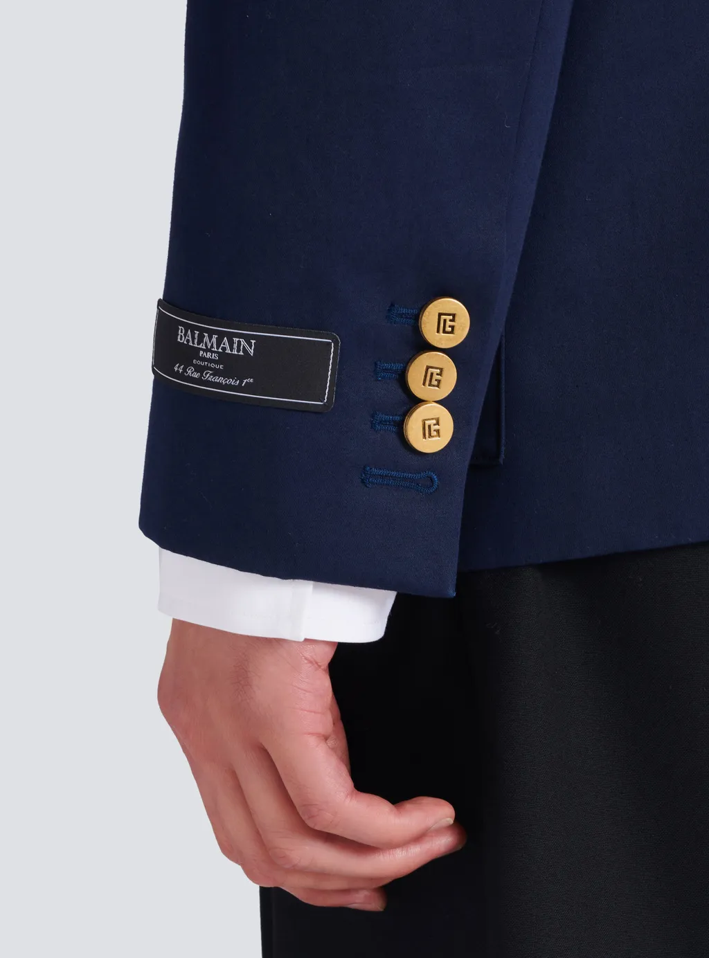 Balmain Twill 2-Buttons Jacket