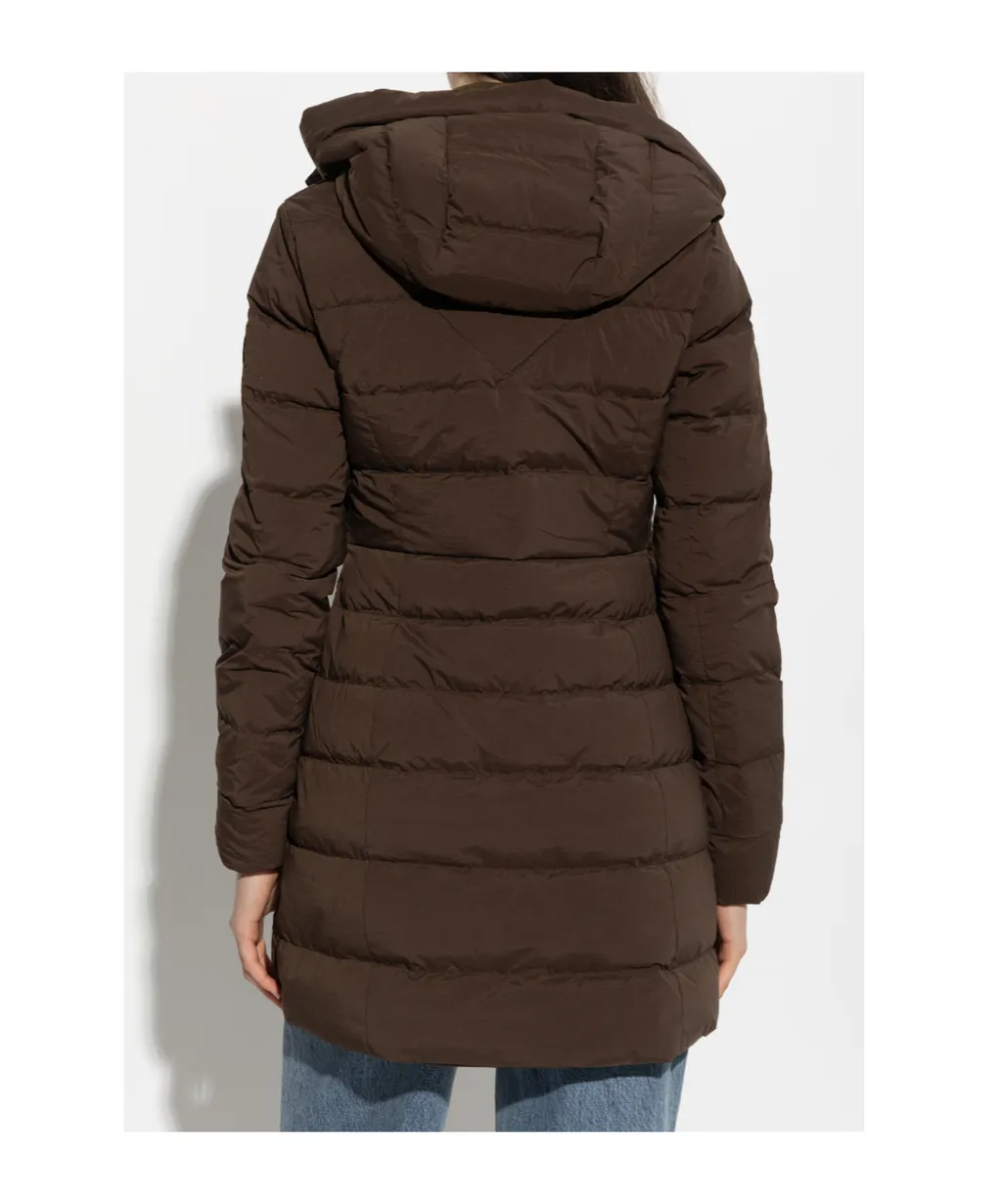 Clair Long-Sleeved Hooded Down Jacket