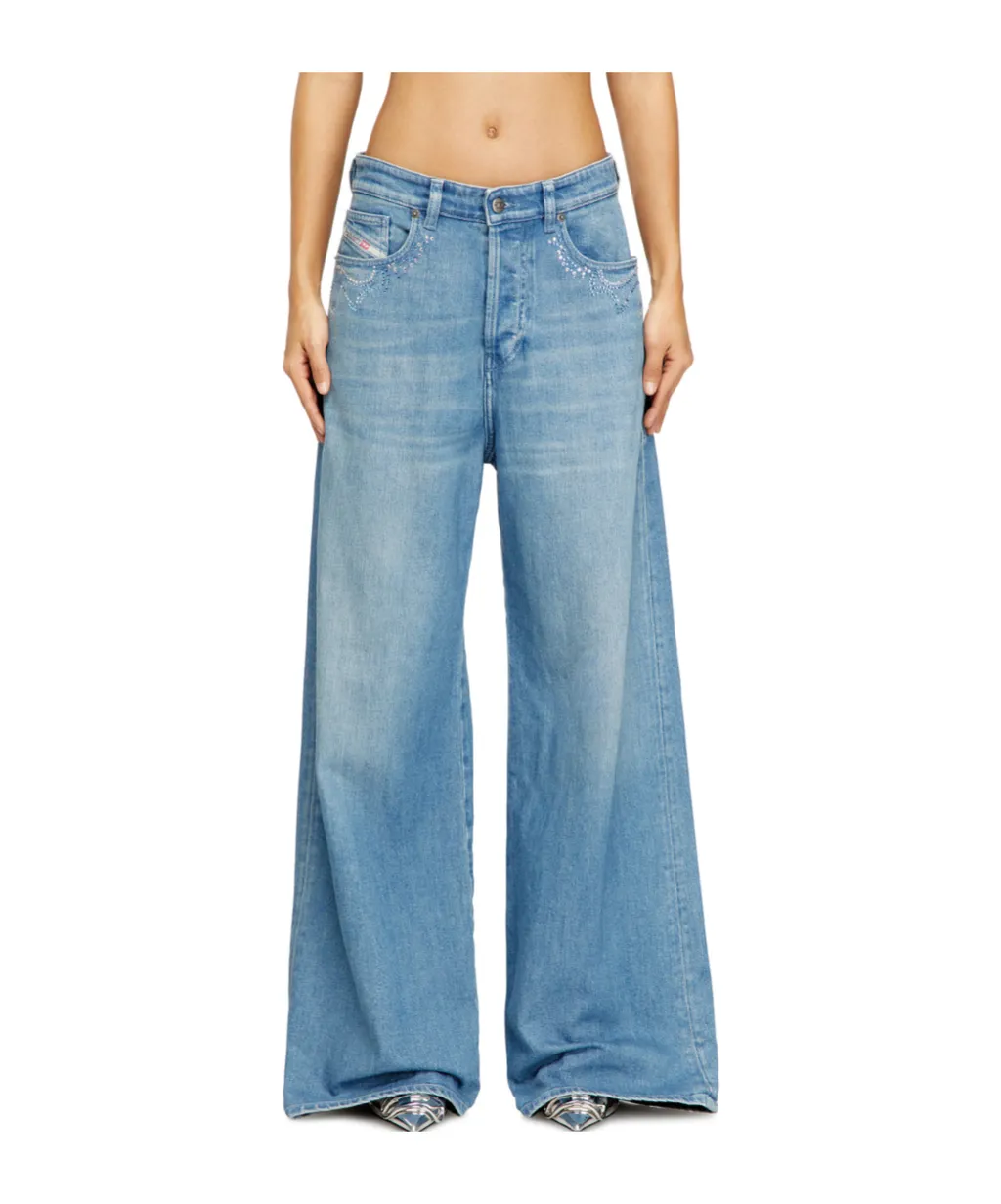 1996 D-Sire-S6 Embroidered Jeans