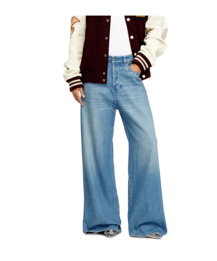 1996 D-Sire-S6 Embroidered Jeans