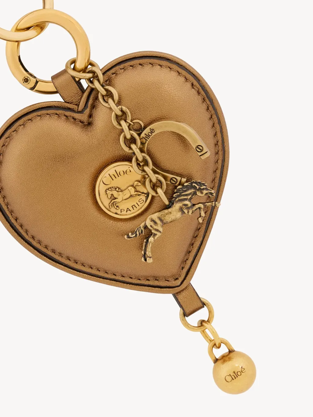 Heart-Shape Keyring