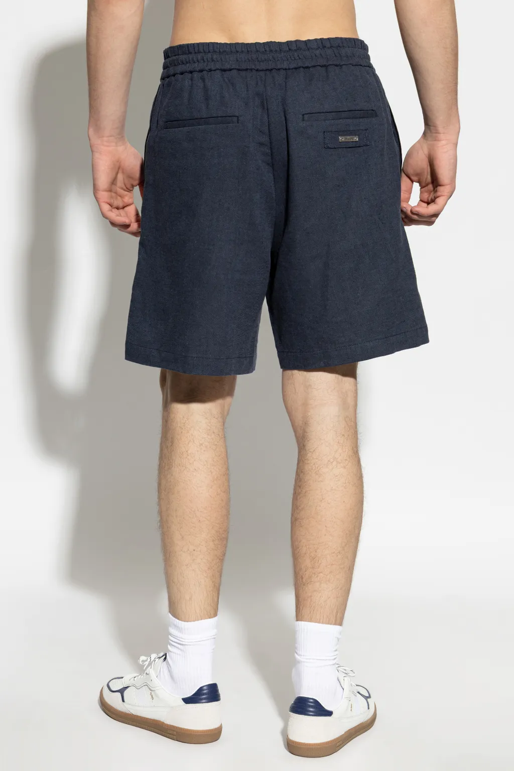 Iceberg Applique Drawstring Shorts