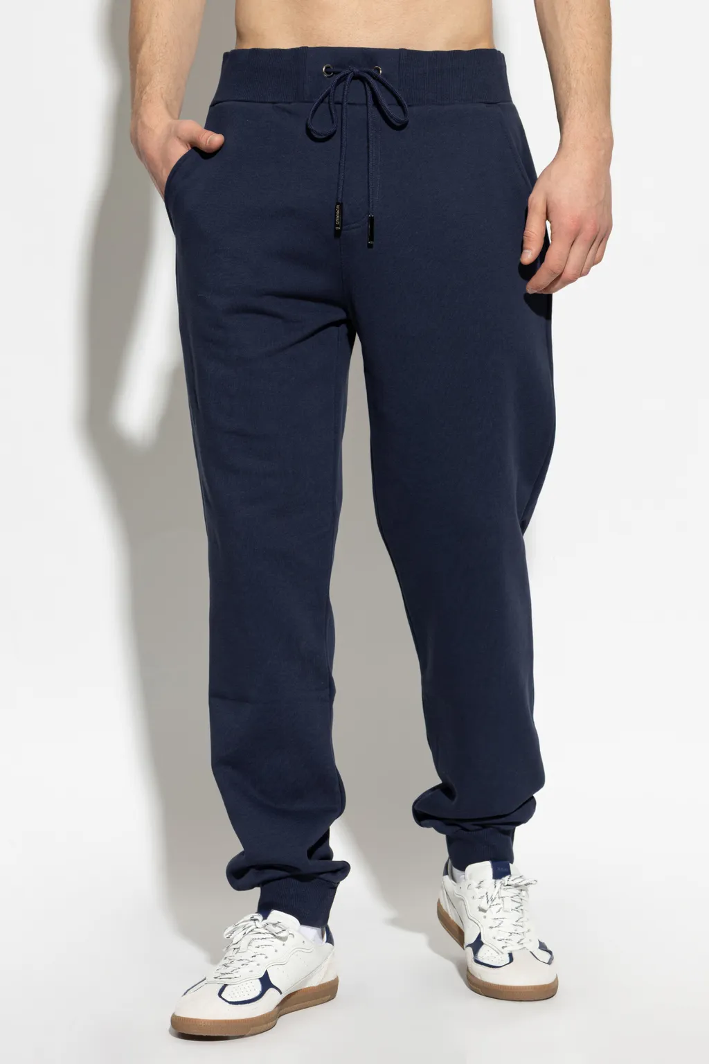 Iceberg Logo Embroidered Drawstring Sweatpants