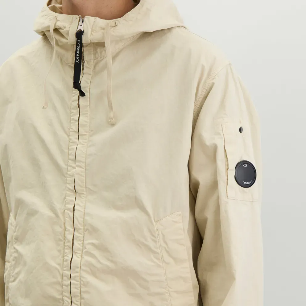 C.P. Company Lens High Neck Hooded Jacket