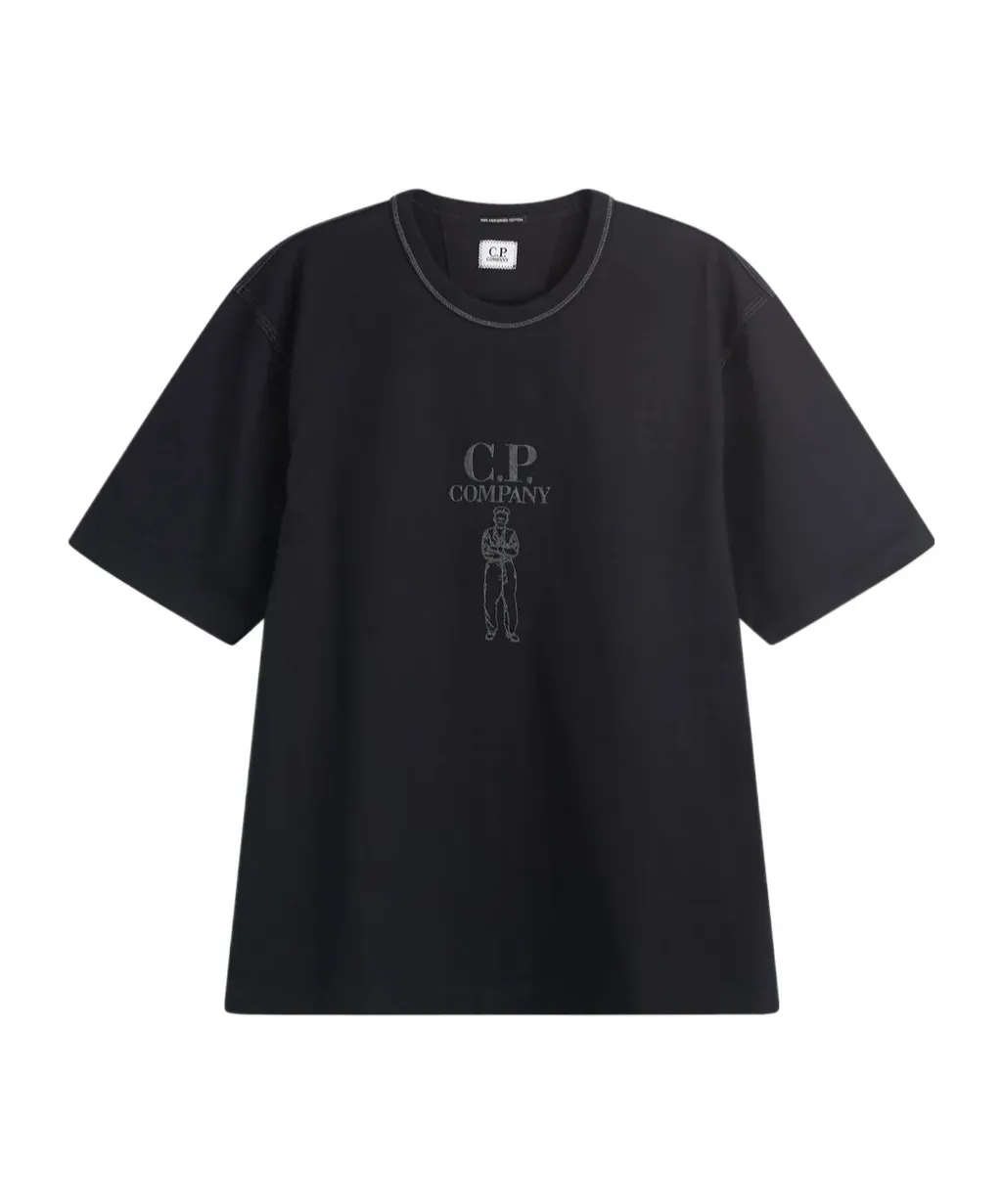 C.P. Company Logo Graphic T-Shirt