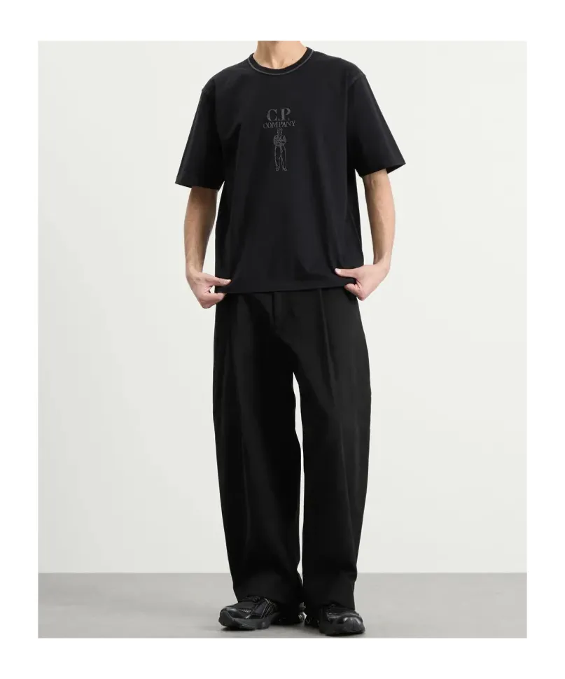 C.P. Company Logo Graphic T-Shirt