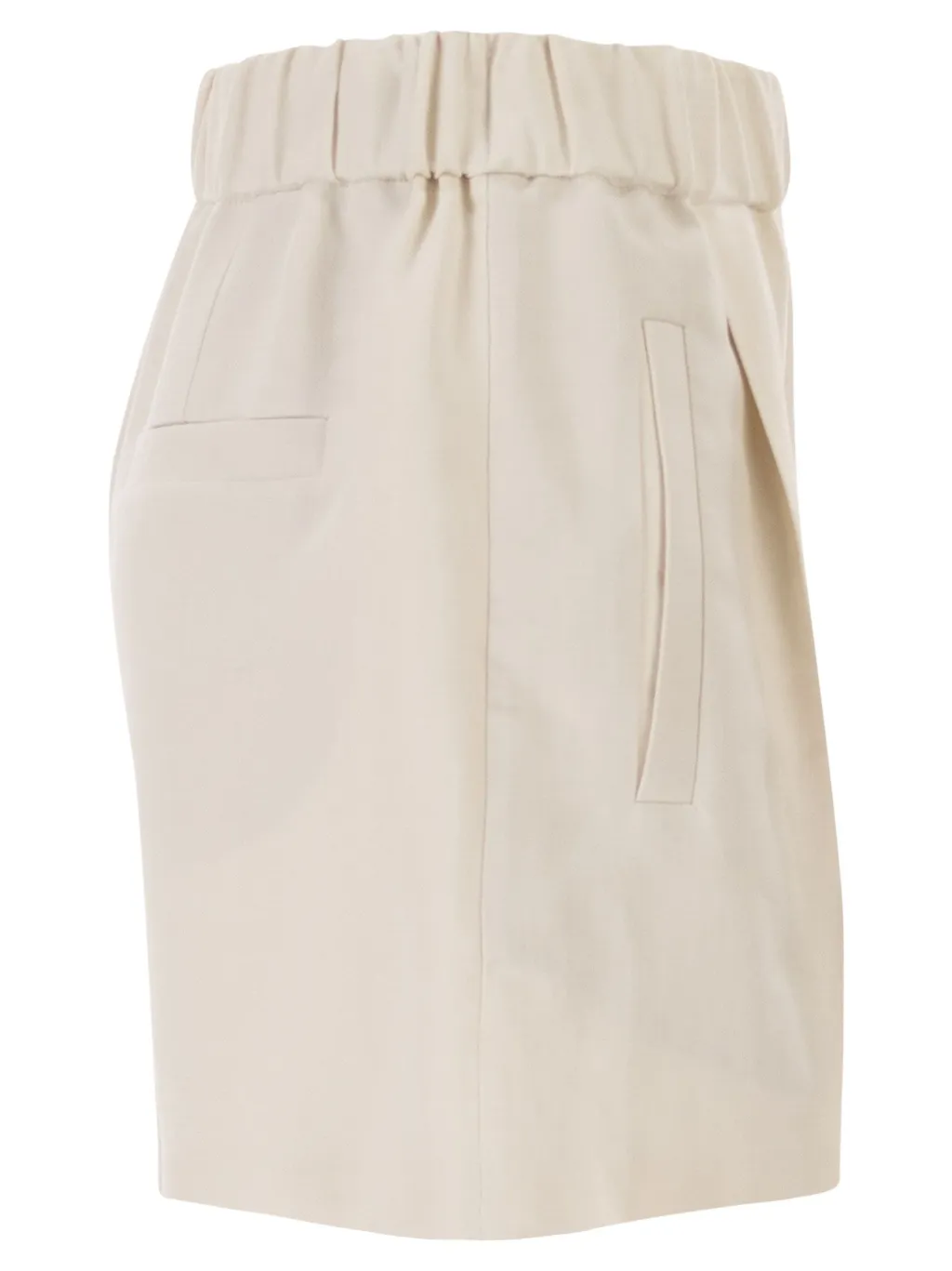 Pleated Shorts