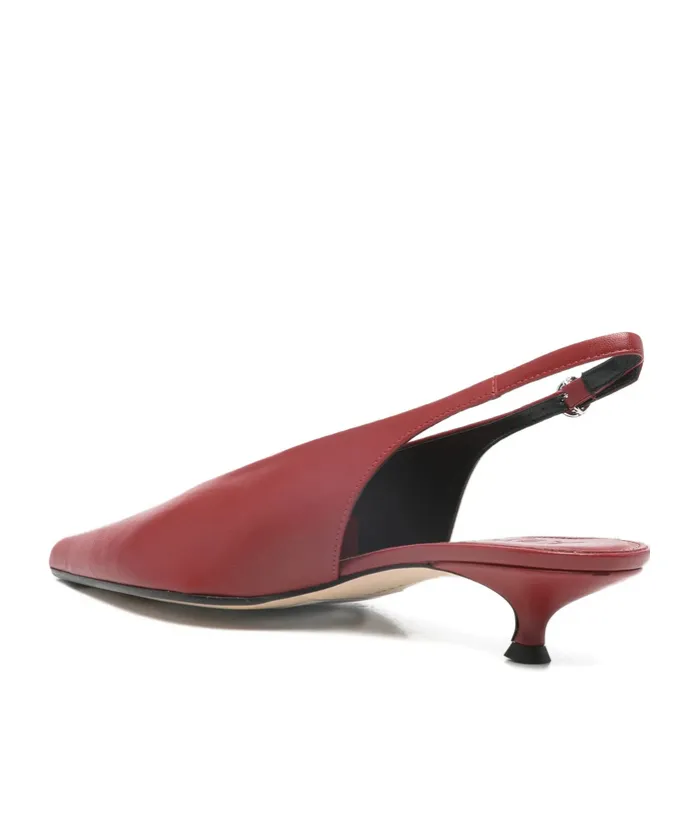 Pointed-Toe High-Heeled Sandals