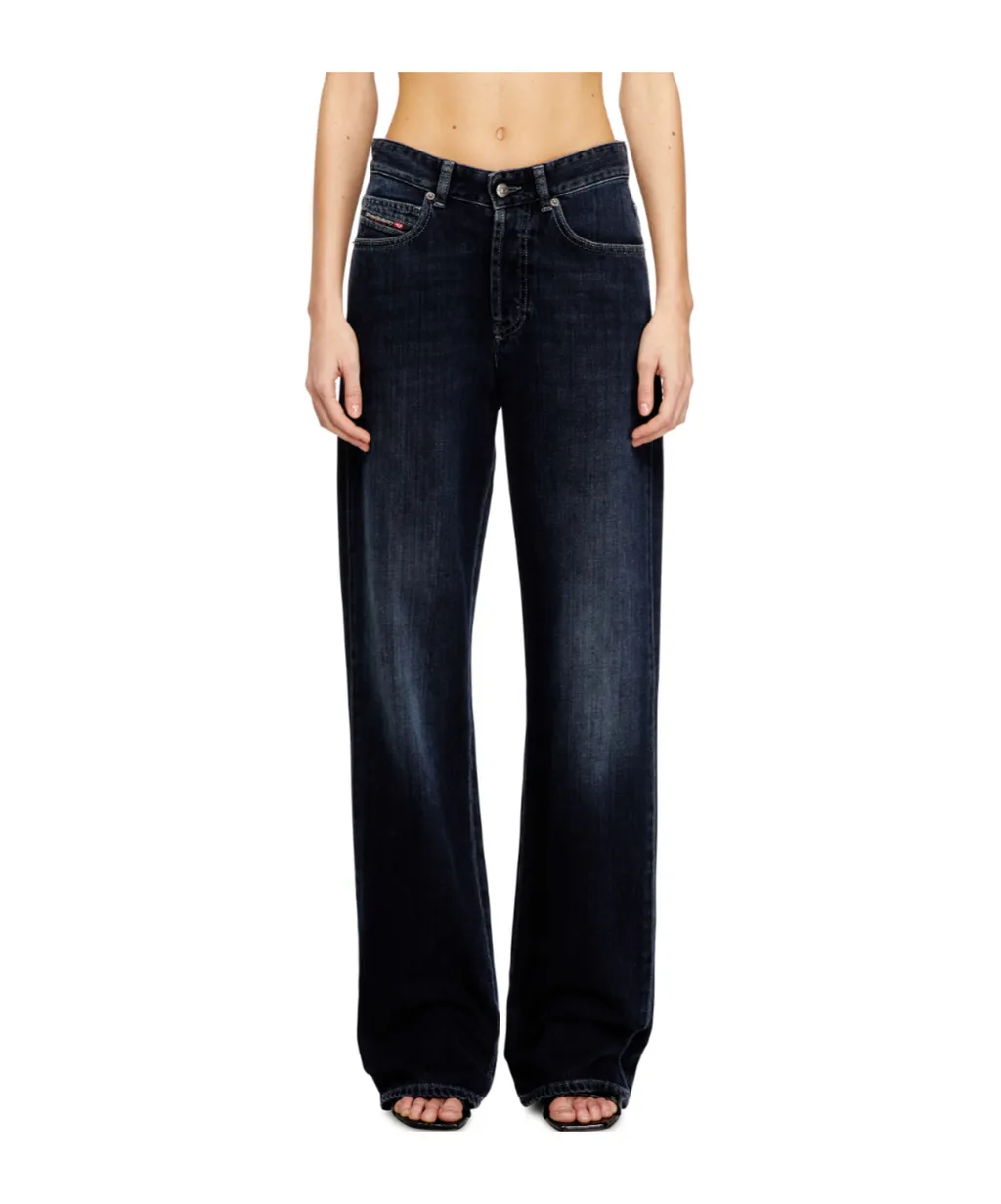 1971 D-Sent-S1 Shaded Embroidered Jeans