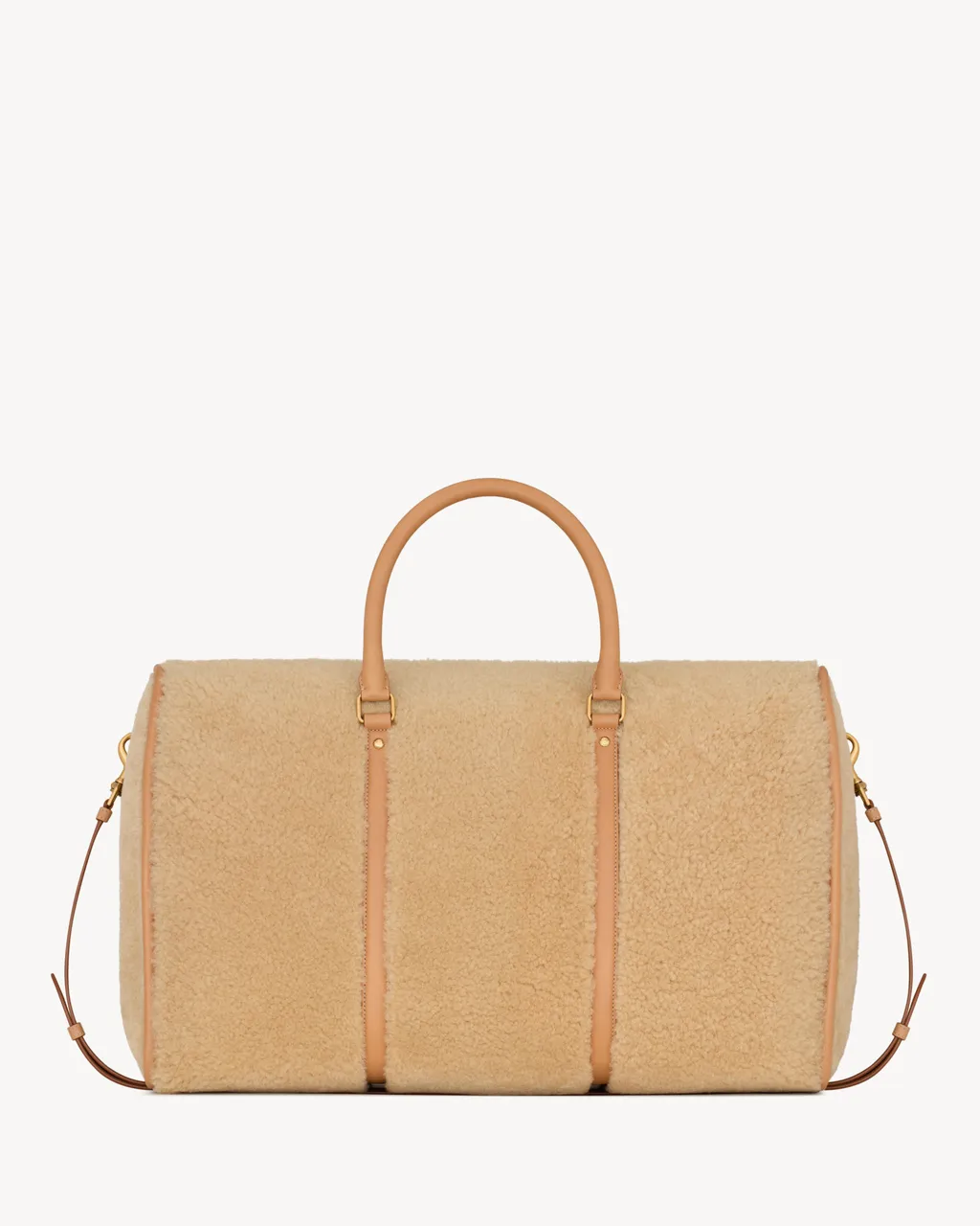 Duffle Bag In Shearling