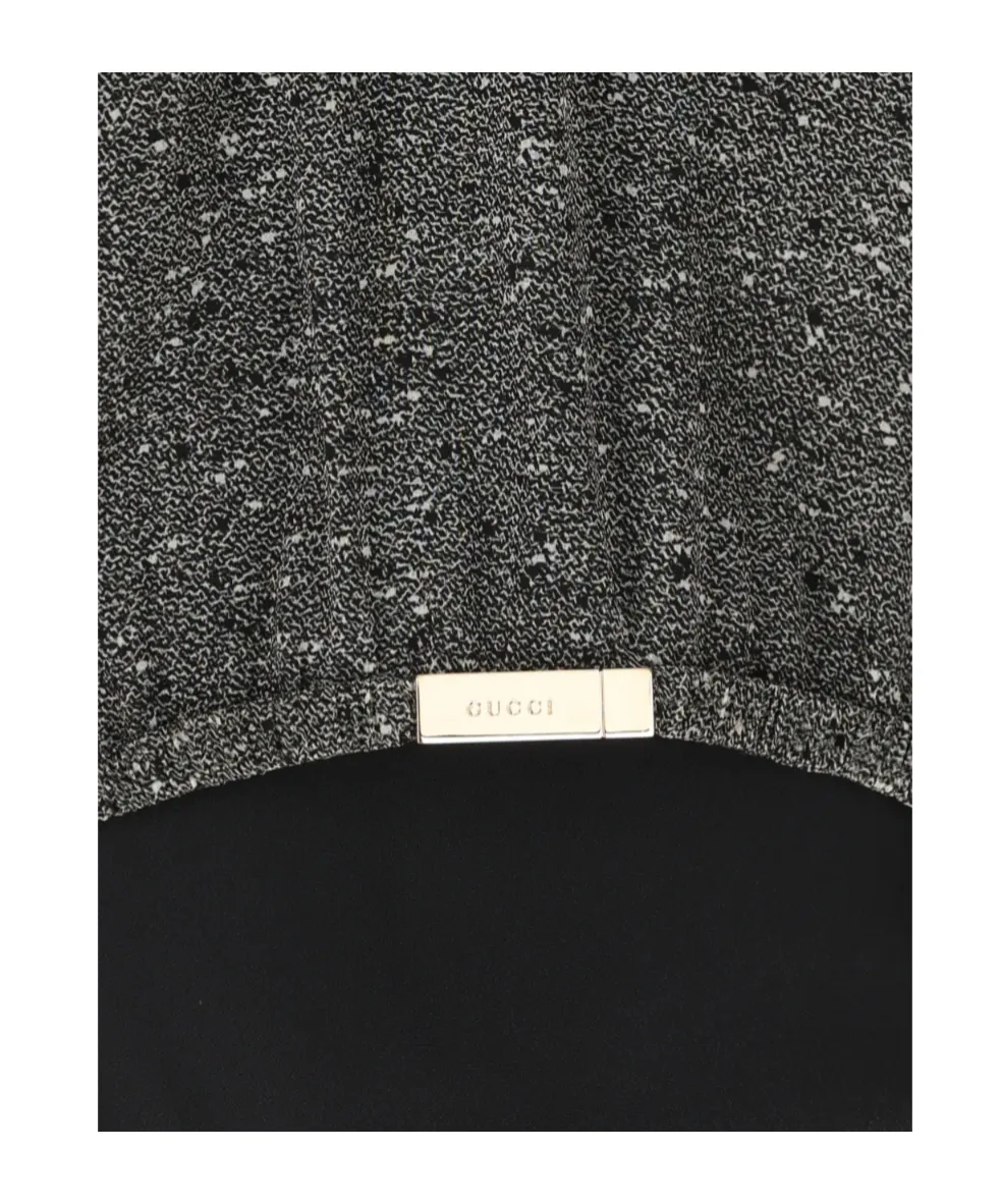 Sleeveless Bow-Detail Blouse