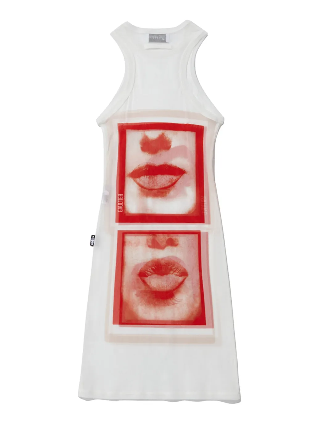 Eye Print Mini Dress