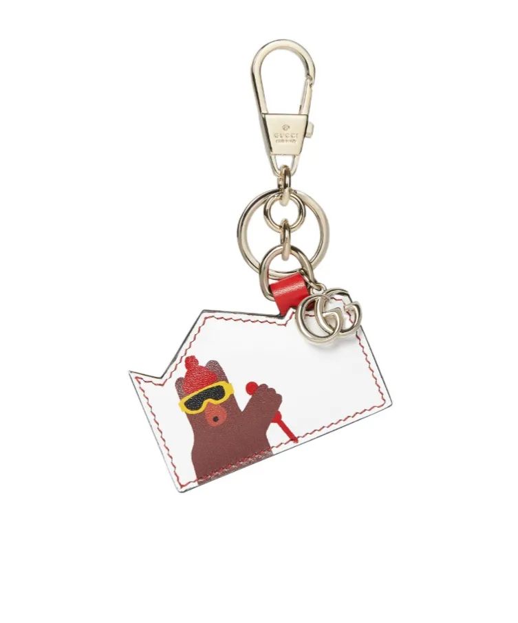 Gucci Printed Bag Charm
