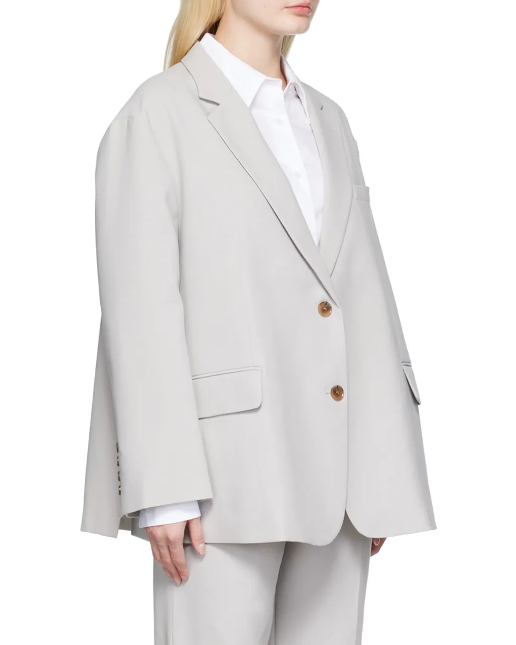 Bea Single-Breasted Oversized Blazer