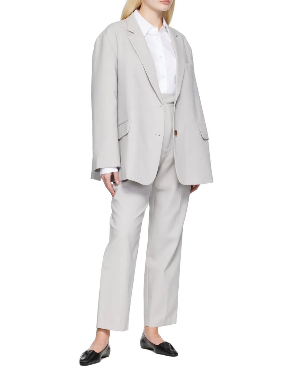 Bea Single-Breasted Oversized Blazer