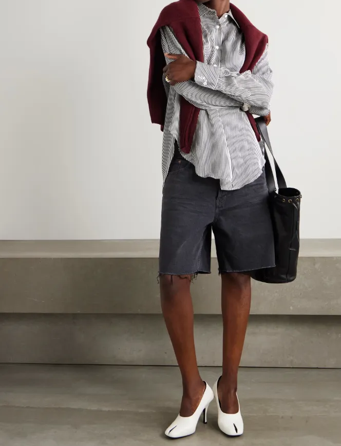 Lui Striped Woven Shirt
