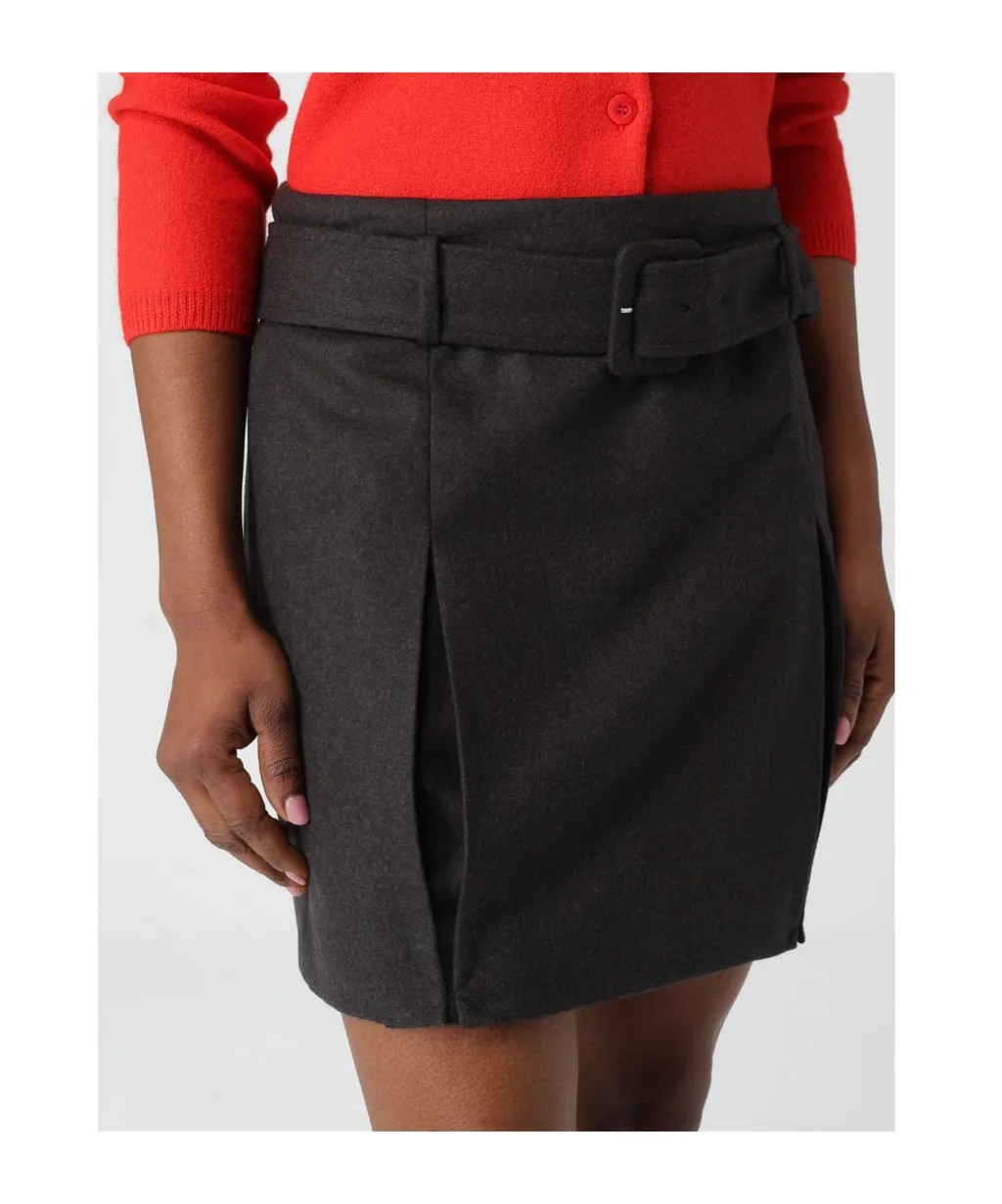 A.P.C. Belted Mini Skirt