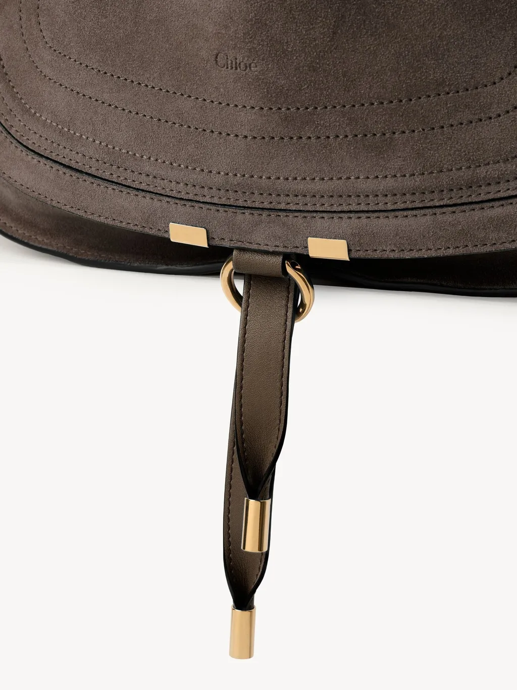 Marcie Suede Shoulder Bag