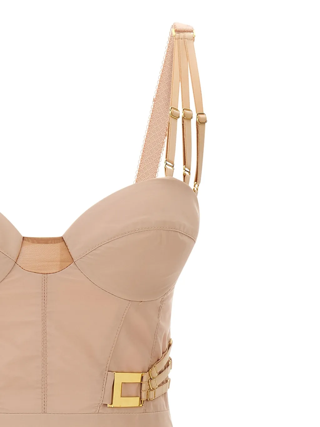 Elisabetta Franchi Corset Mini Dress